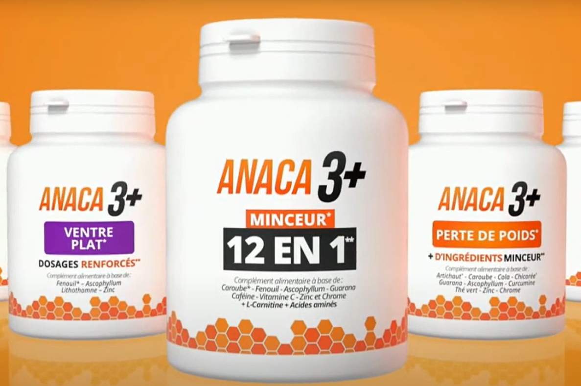 gamme de produit anaca3 pub télé